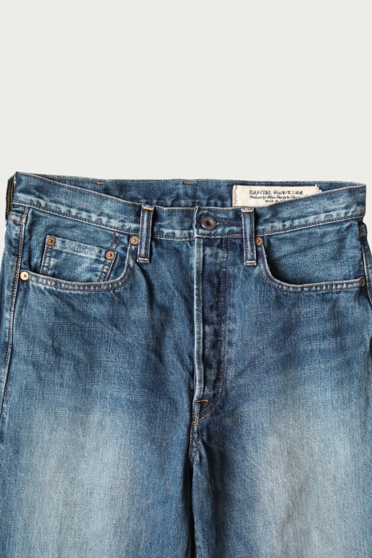 13.5oz Zimbabwe Denim 5P MONKEY TH (PRO) - Indigo