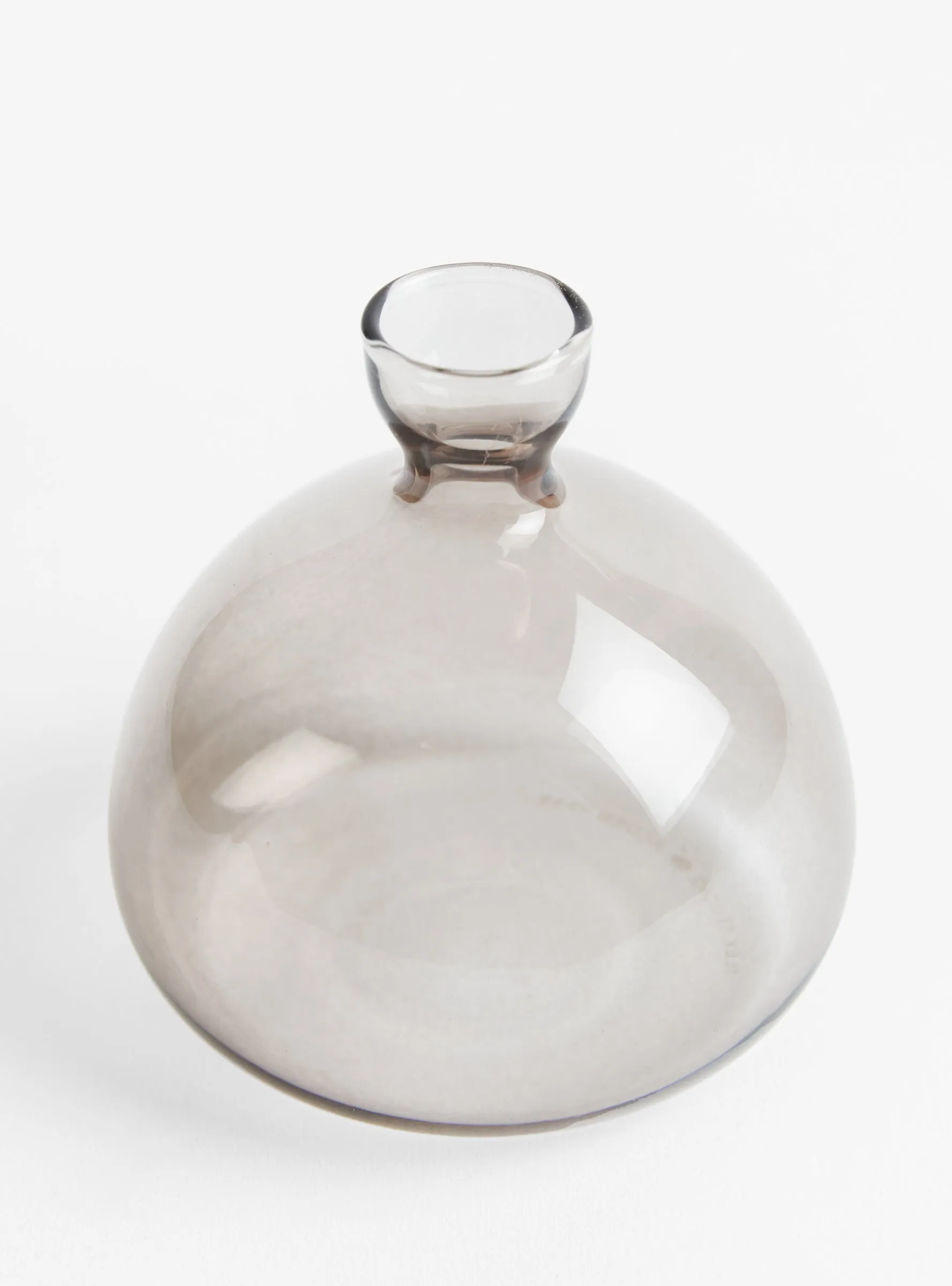 Acorn Vase Smoke Grey
