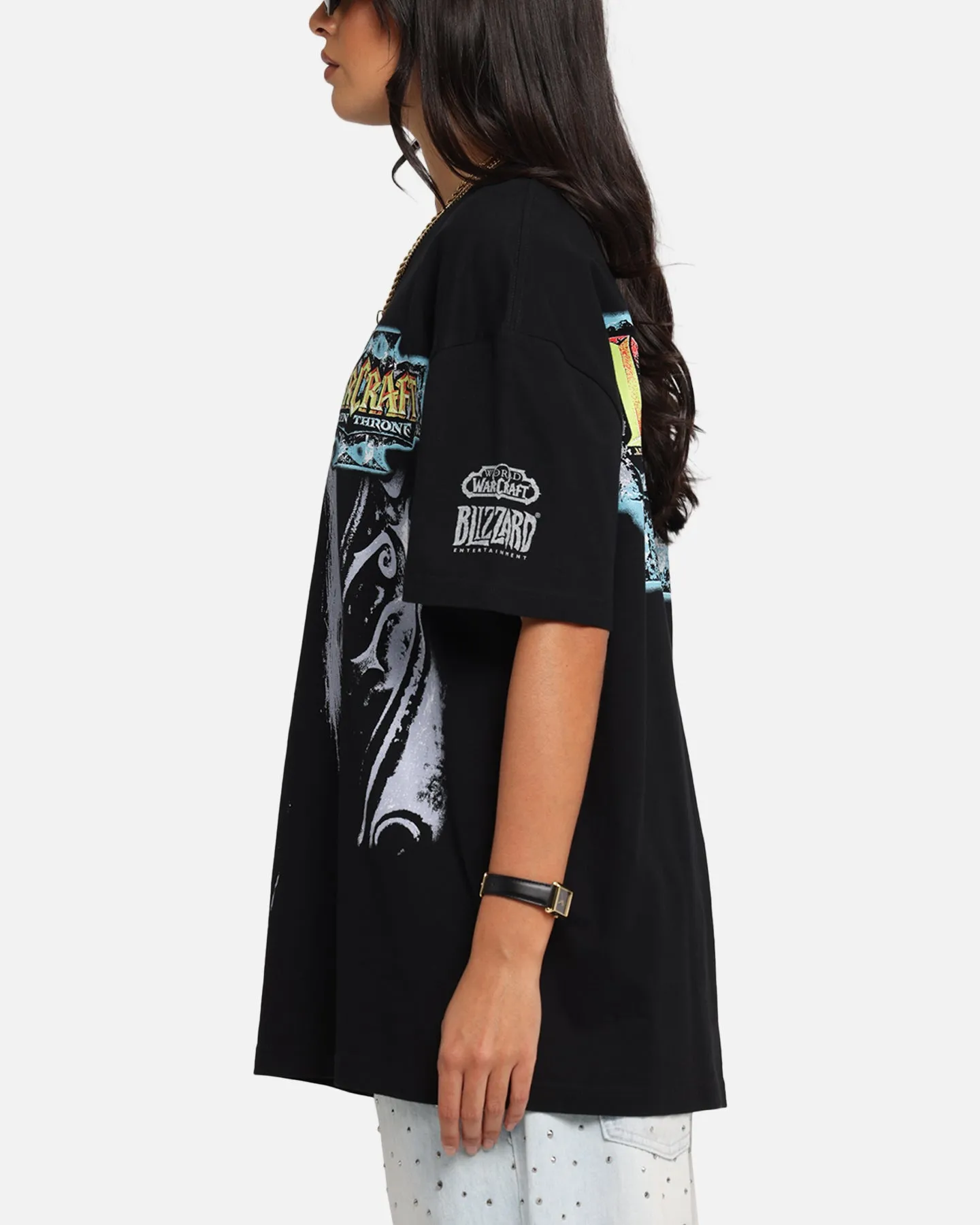 American Thrift X Warcraft III: The Frozen Throne Heavy T-Shirt Black