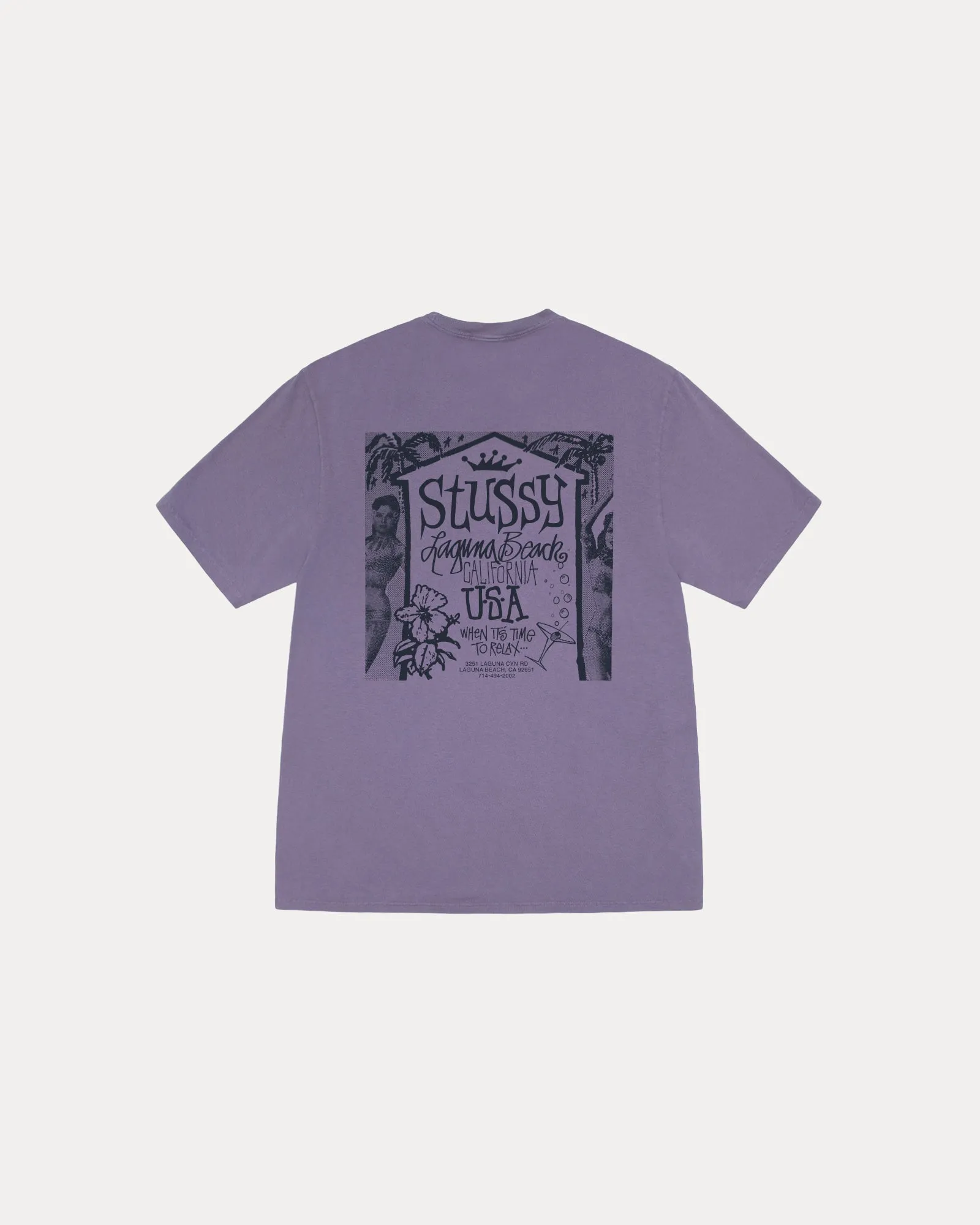 BEACH HOUSE TEE PIGMENT DYED