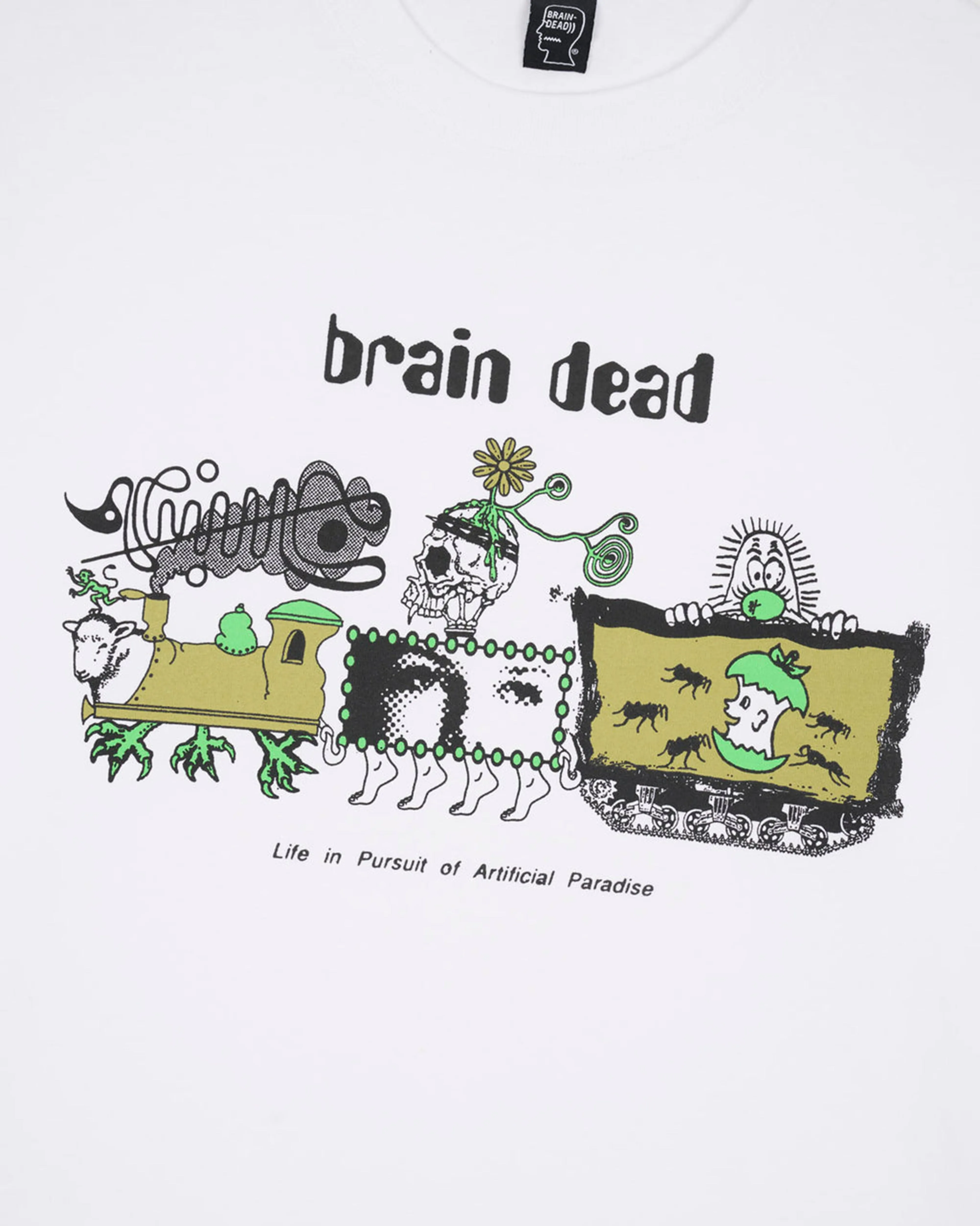 Brain Dead - Men's Artificial Paradise T-Shirt - (White)
