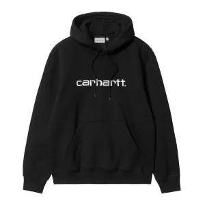 CARHARTT WIP SUDADERA HOODED CARHARTT SWEAT BLACK/WHITE