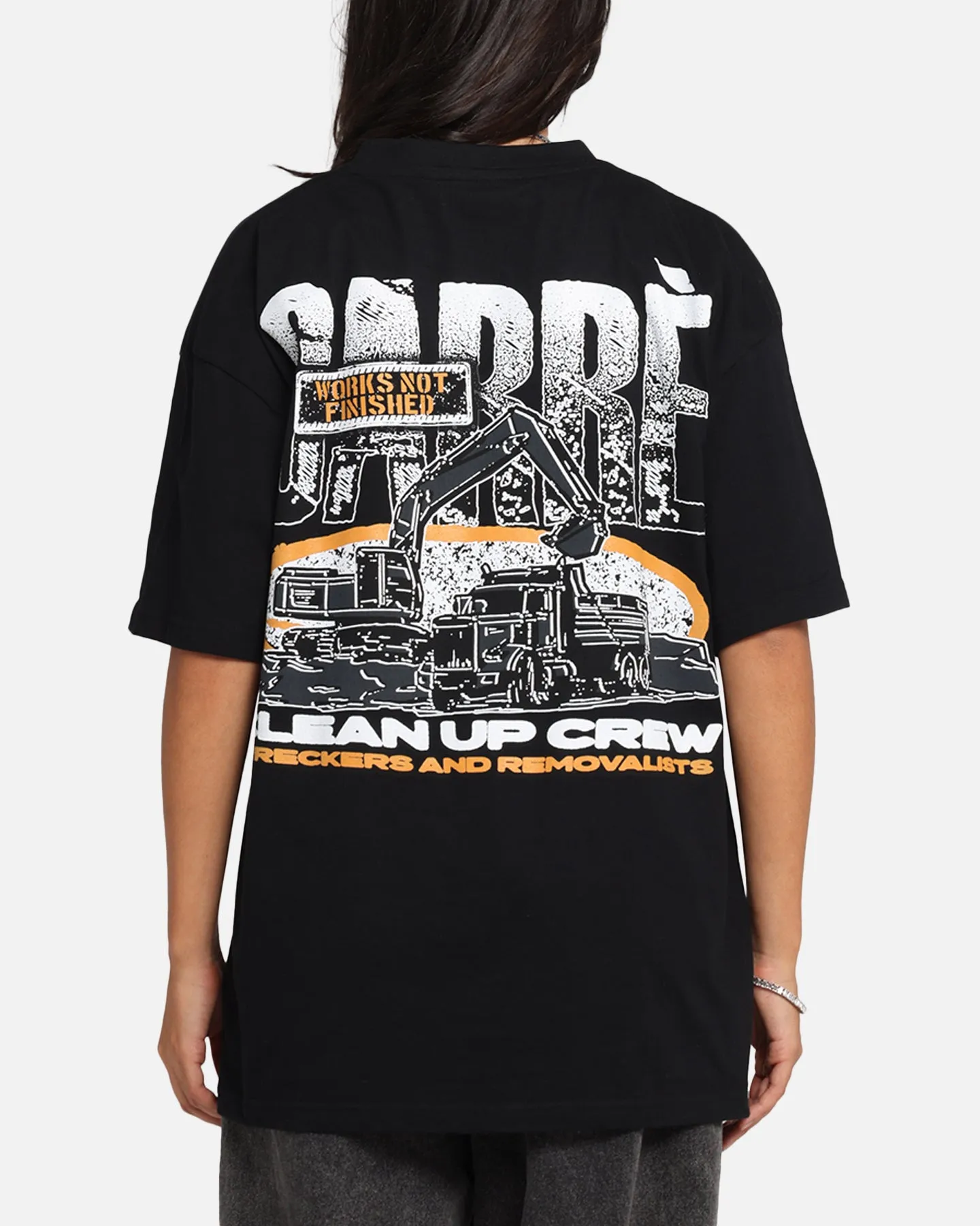 Carre Clean Up Crew T-Shirt Black