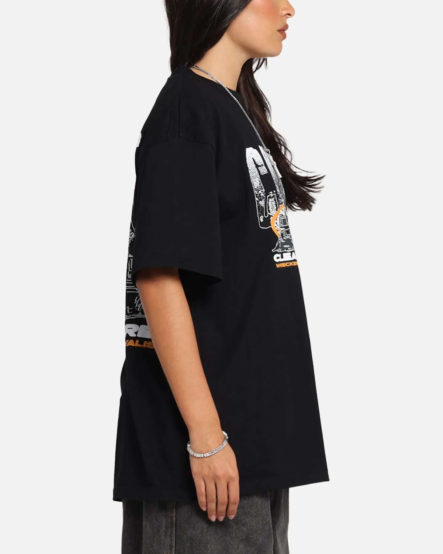 Carre Clean Up Crew T-Shirt Black