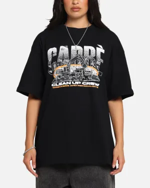 Carre Clean Up Crew T-Shirt Black