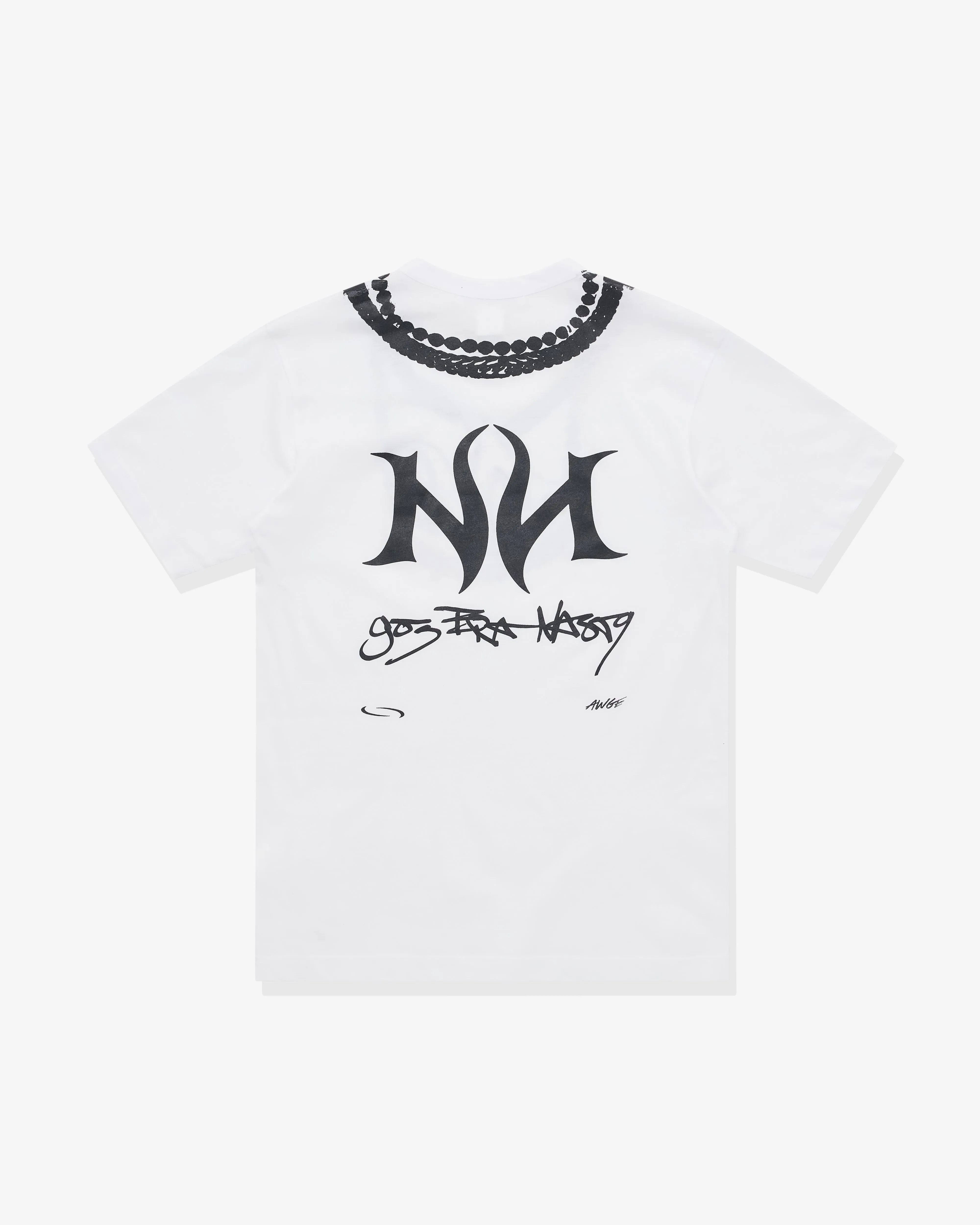 CDG Shirt - Men's A$AP Nast Chain T-Shirt - (White)