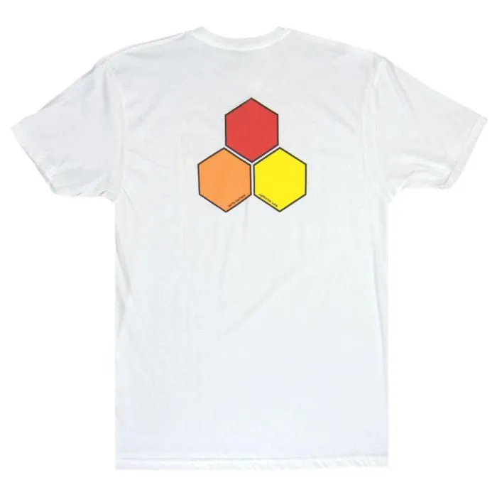 CHANNEL ISLANDS AL MERRICK CLASSIC HEX WHITE | CAMISETA SURFERA