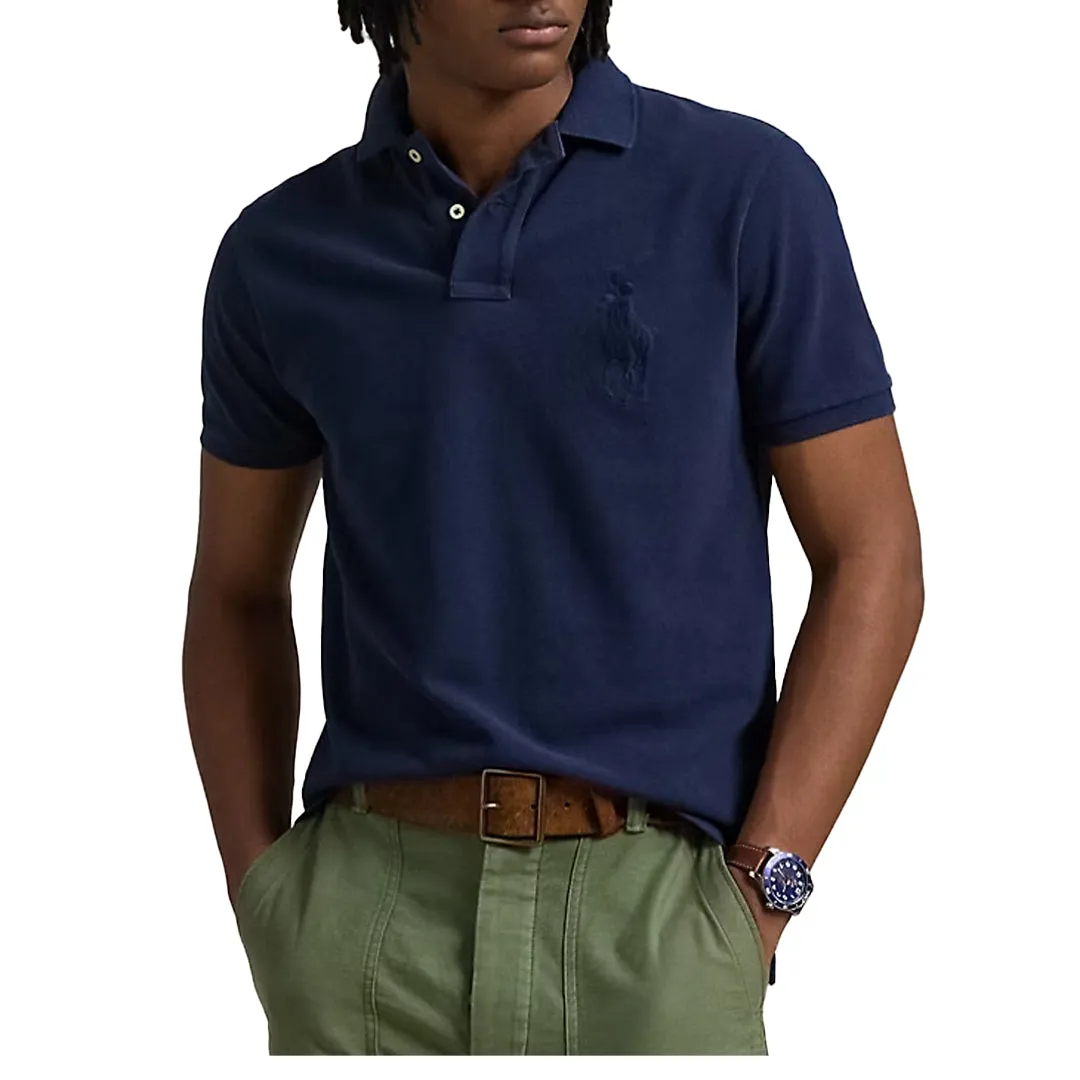 CLASSIC FIT BIG PONY MESH POLO SHIRT