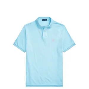 CLASSIC FIT MESH POLO SHIRT TURQUOISE NOVA