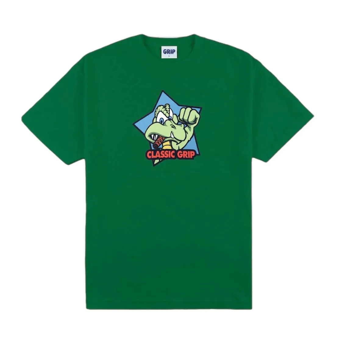 Classic Grip Cool Gator Tee// Kelly Green