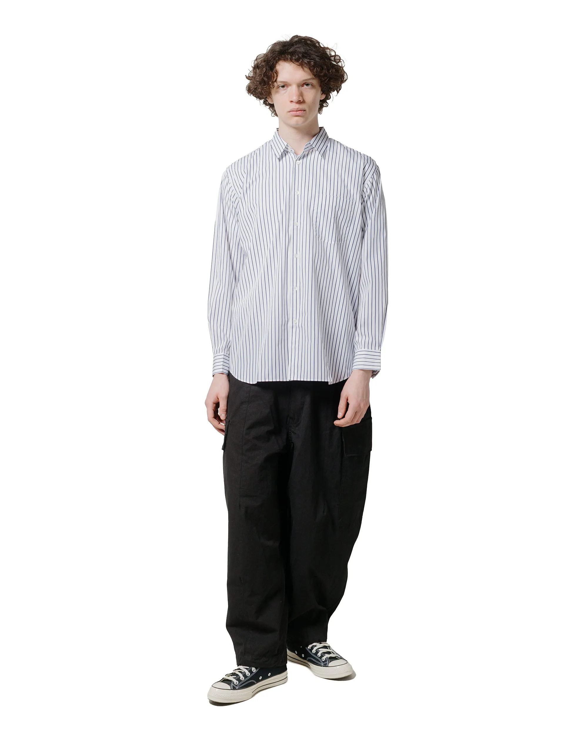 Comme des Garons SHIRT Wide Classic Shirt Stripe 119