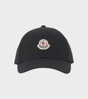 Cotton Baseball Cap Black
