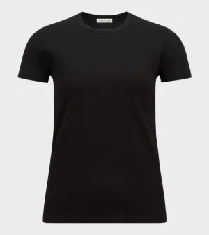 Cotton Logo T-shirt Black