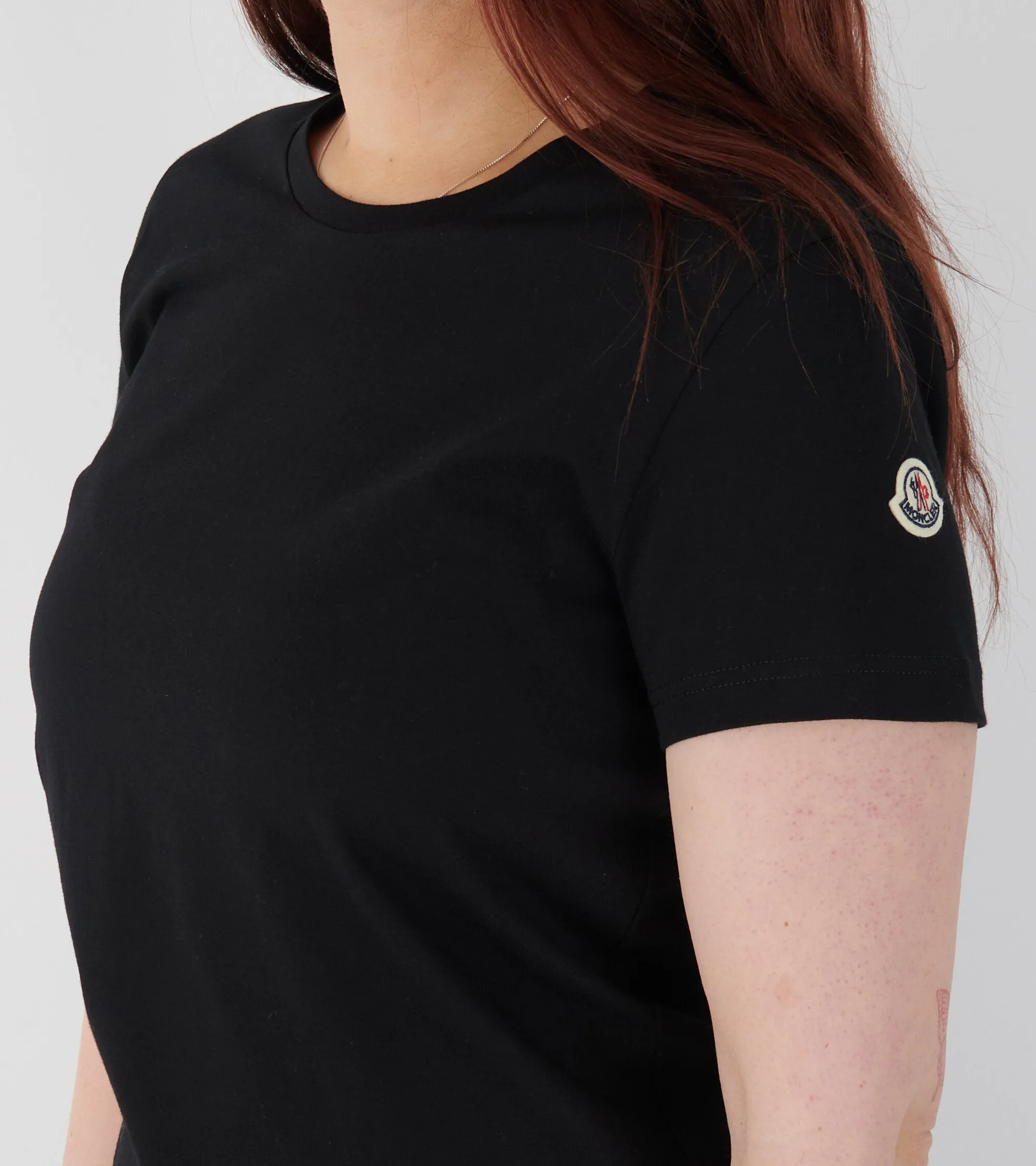 Cotton Logo T-shirt Black