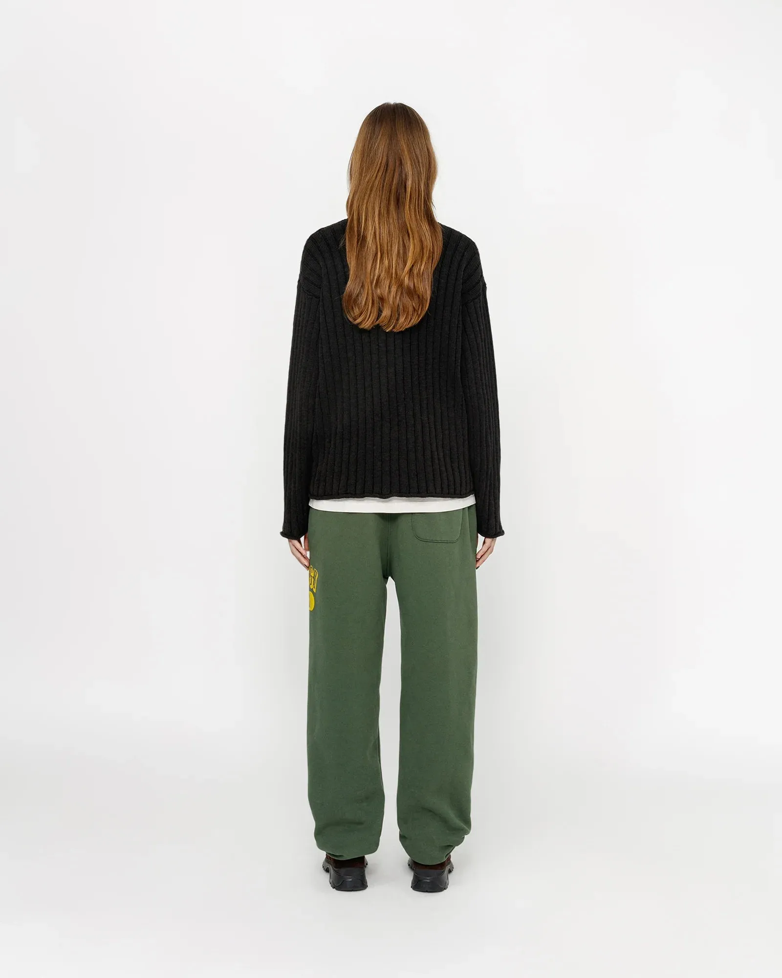 Cotton Slub Rib Crew