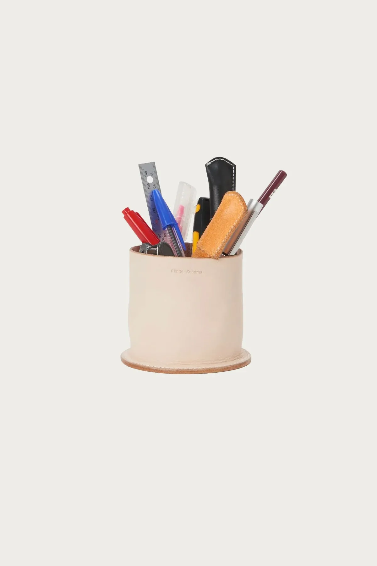 Desk Tidy Pen Stand - Natural