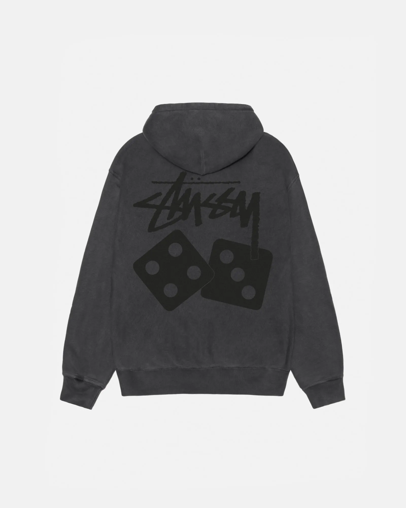 DICE ZIP HOODIE PIGMENT DYED