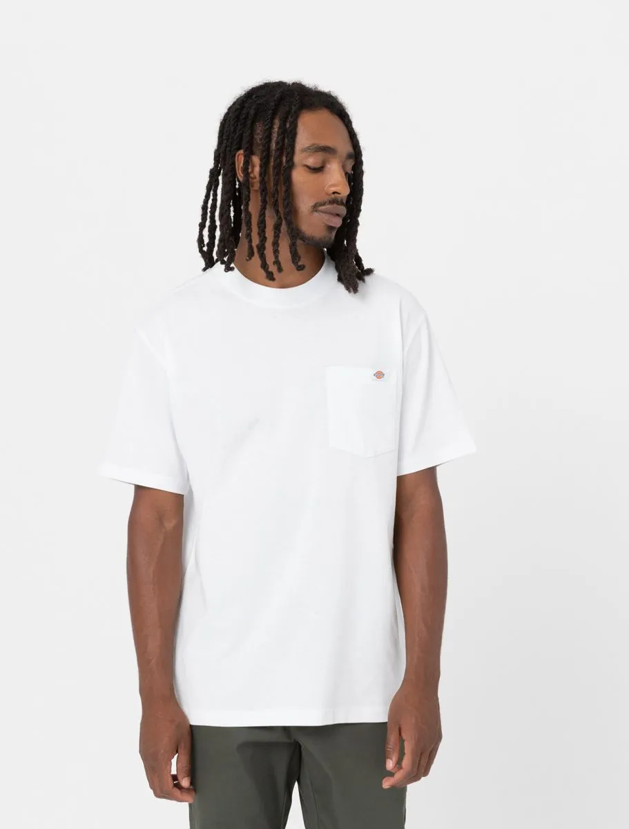 DICKIES LURAY POCKET TEE WHITE | CAMISETA BSICA CON BOLSILLO