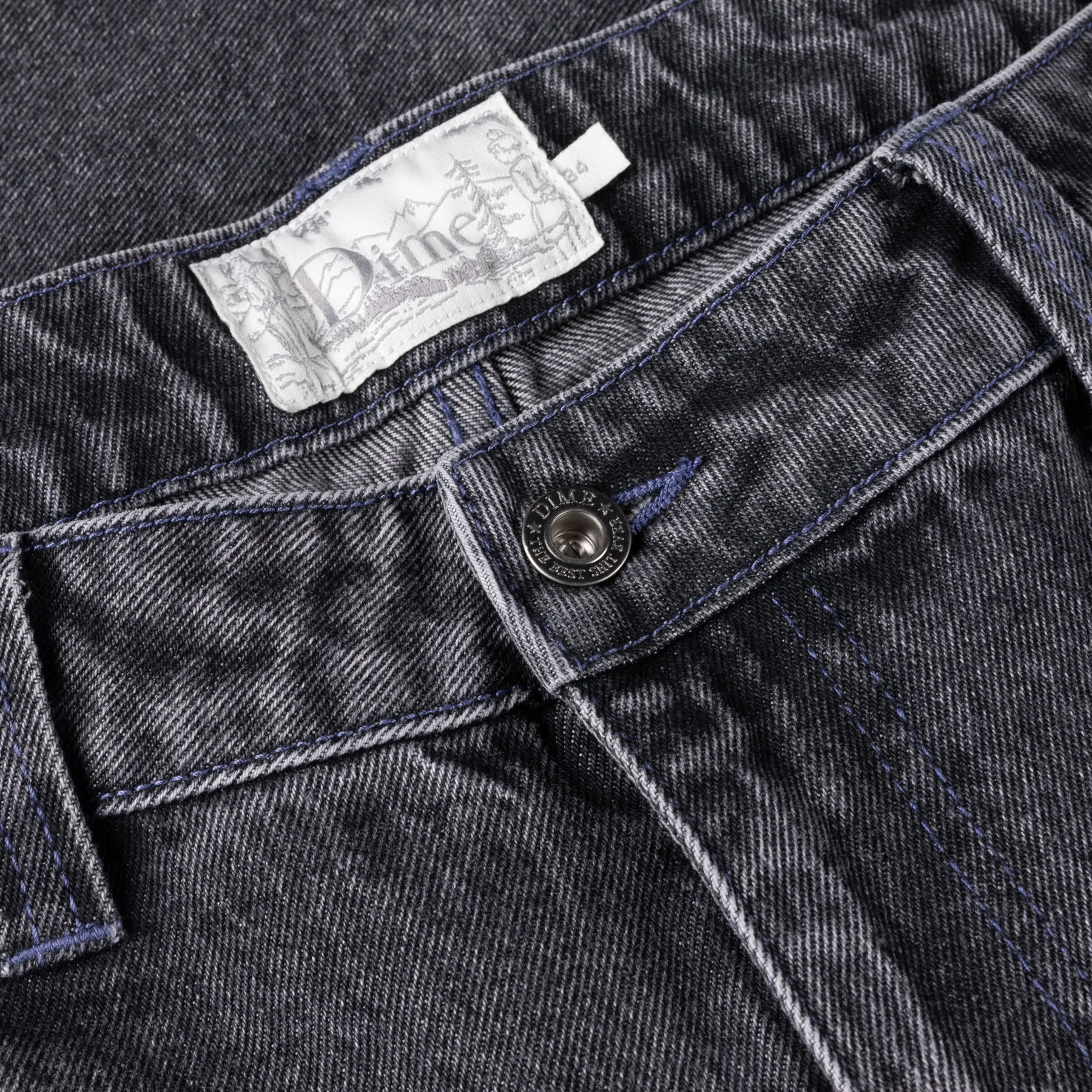 Dime Classic Baggy Denim Pants // Faded Black