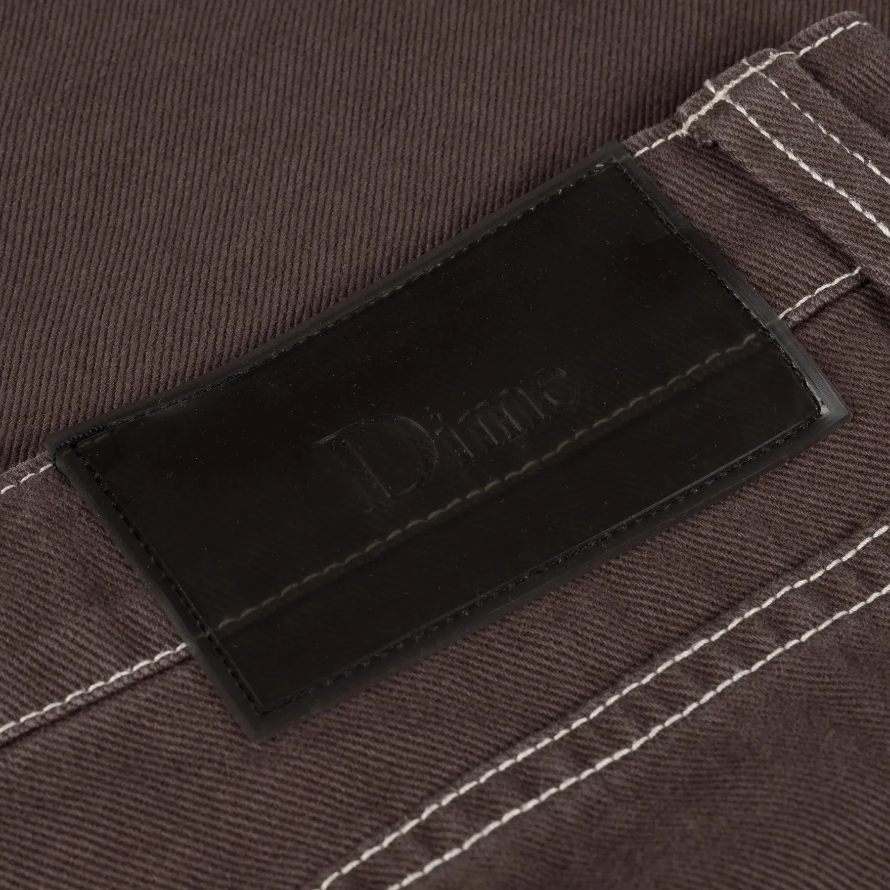 Dime Classic Denim Short // Brown Washed