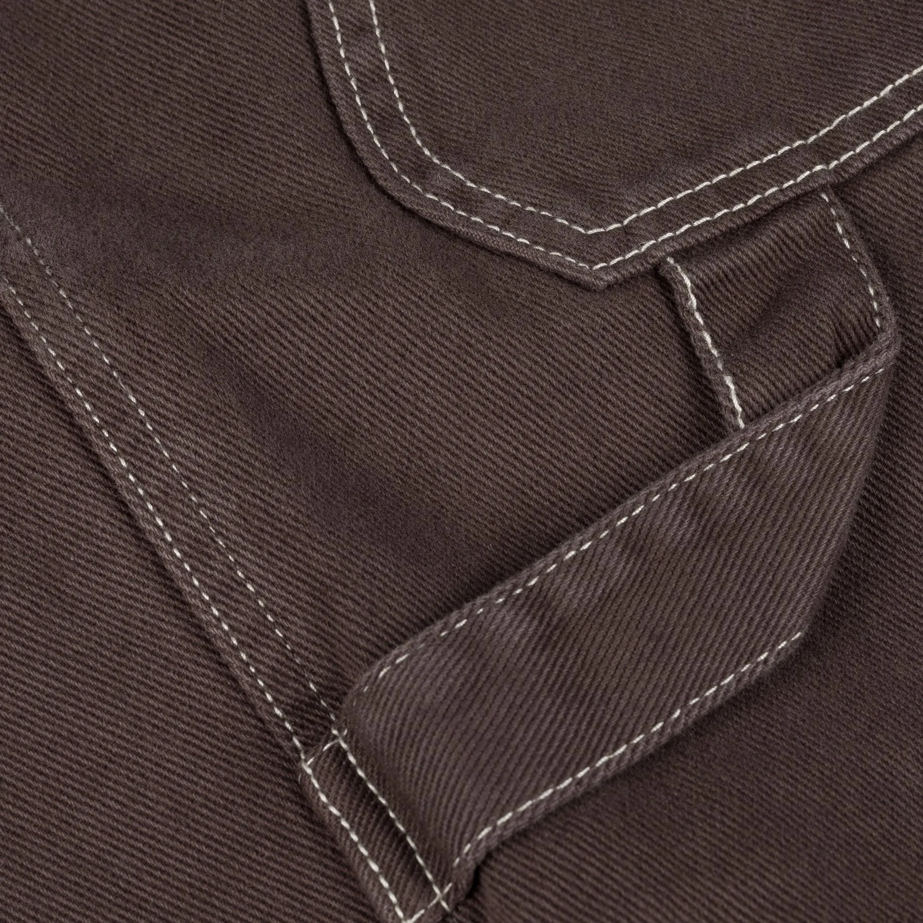 Dime Classic Denim Short // Brown Washed