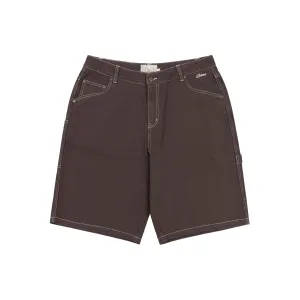 Dime Classic Denim Short // Brown Washed
