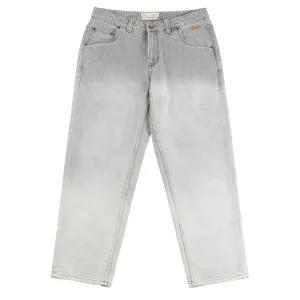 Dime Classic Relaxed Denim Pants // Dipped sandblasted gray