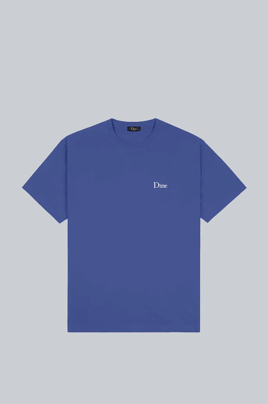 DIME CLASSIC SMALL LOGO T-SHIRT INDIGO