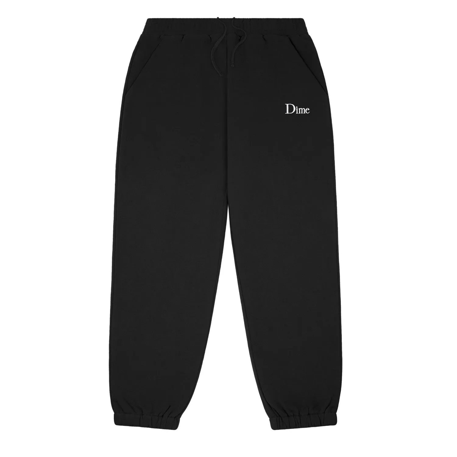 Dime Men Classic Small Logo Sweatpants Black