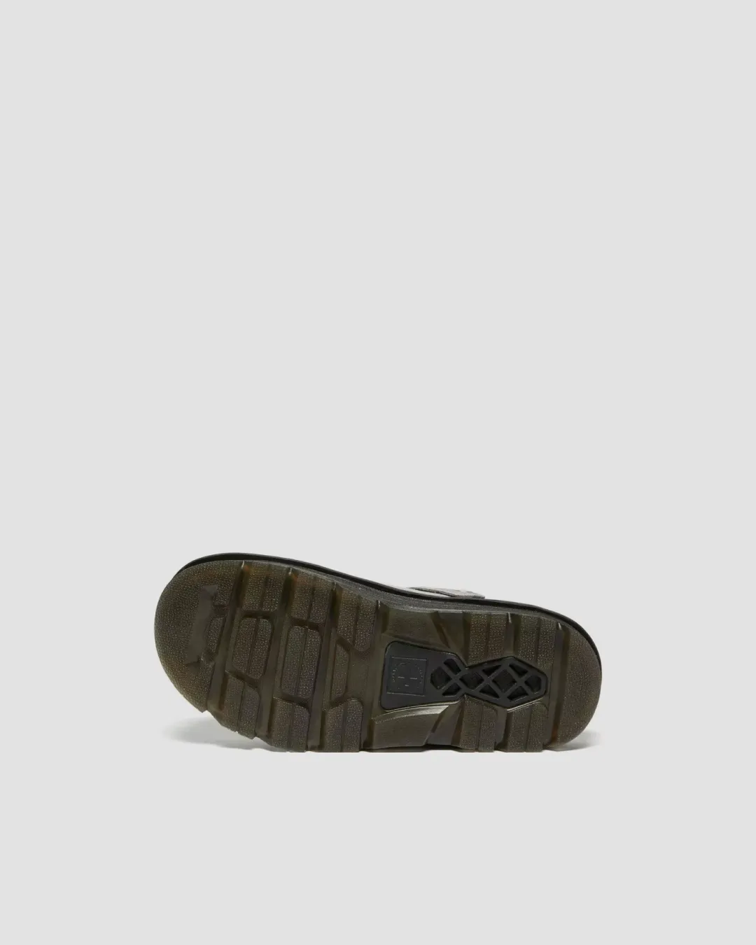 Dr Martens Zebzag Suede Casual Slingback Platform Mules in Grey