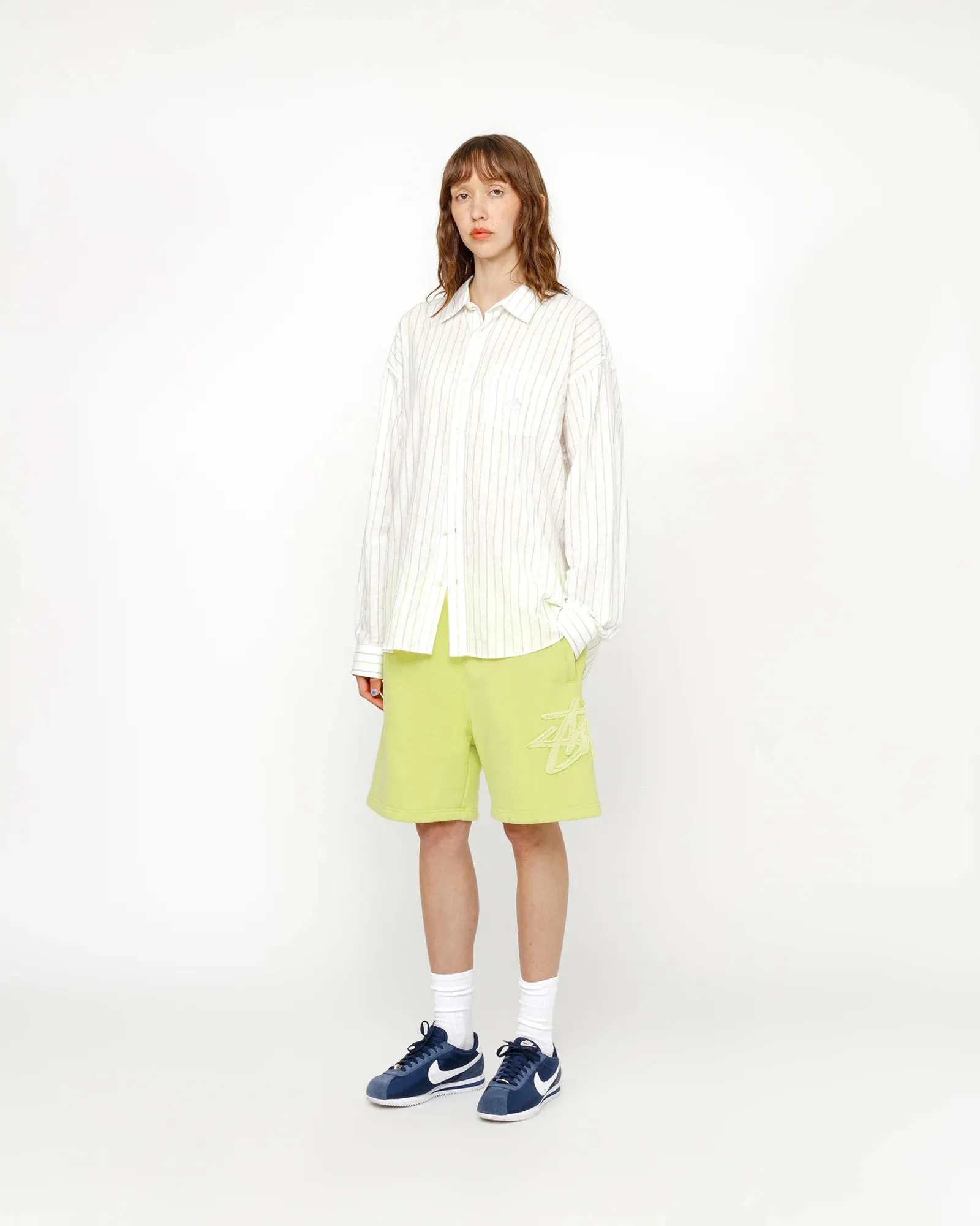 Fleece Short Tonal Applique