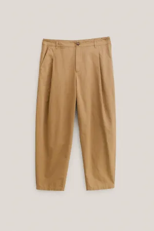 FOLDED WIDE TROUSERS