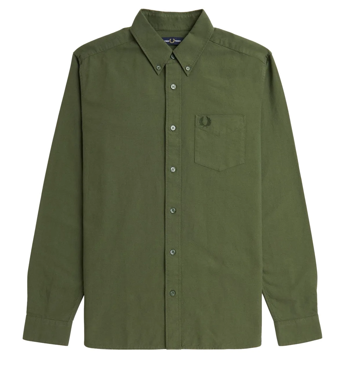 Fred Perry Classic Oxford Shirt (Deep Green)