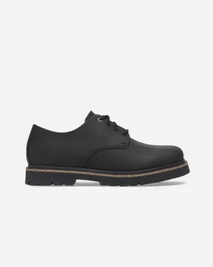 Highwood Lace Low Natural Leather Regular - black