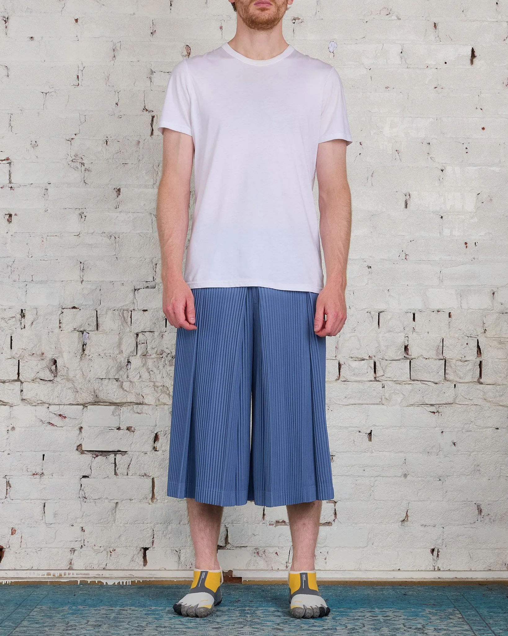 HOMME PLISS ISSEY MIYAKE Pleats August Relax Pant Blue Gray