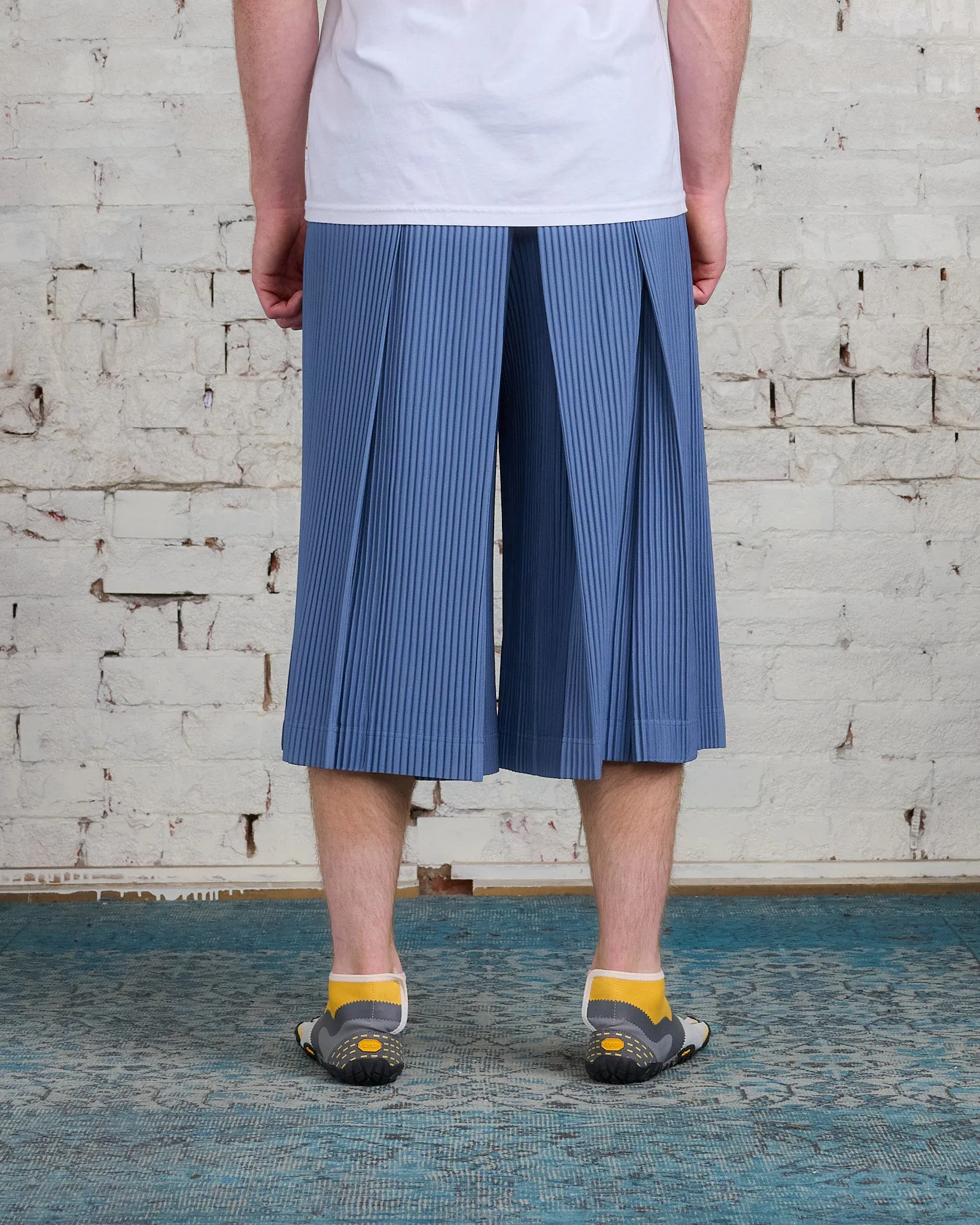 HOMME PLISS ISSEY MIYAKE Pleats August Relax Pant Blue Gray