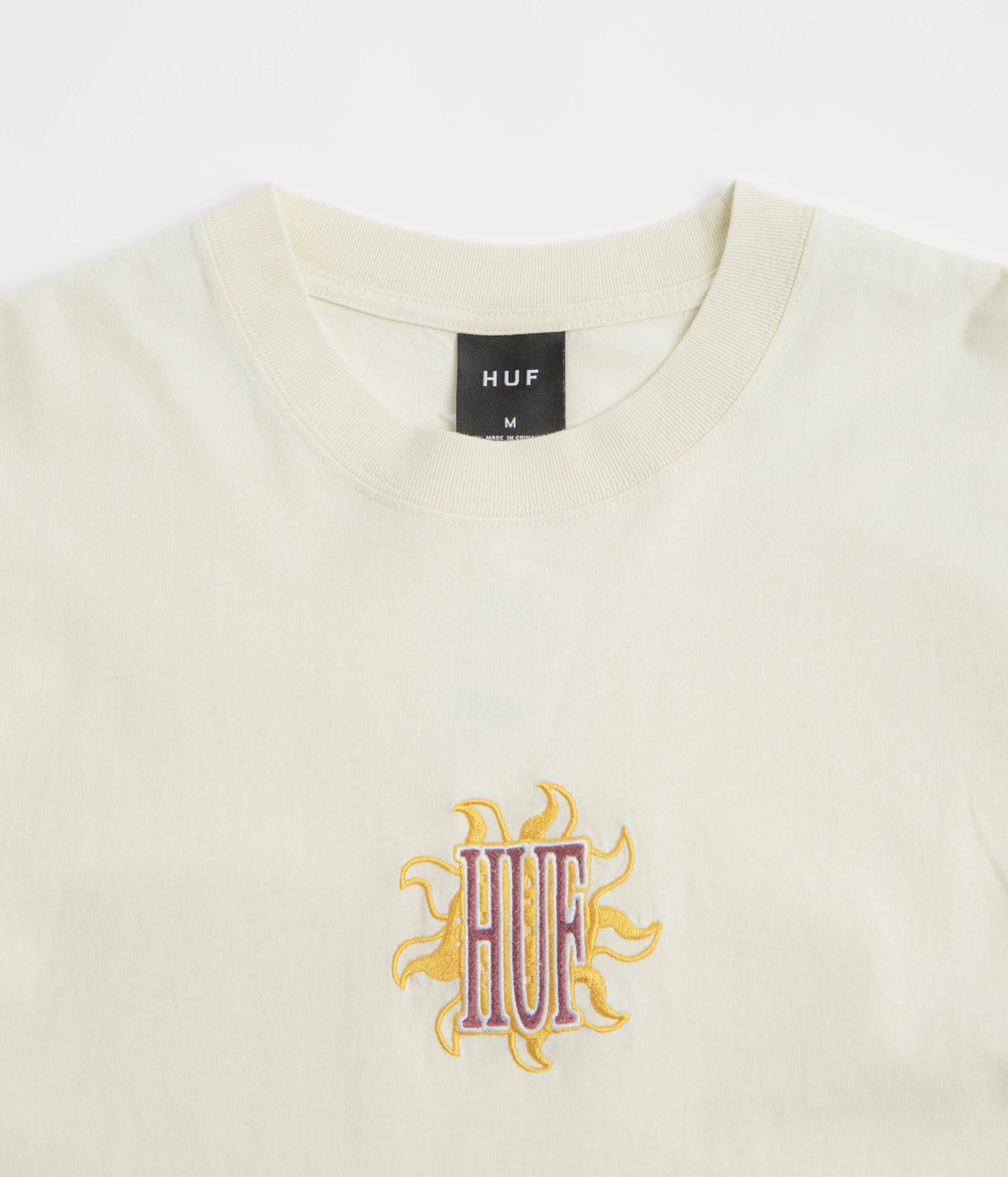 HUF Apollo Washed T-Shirt - Natural