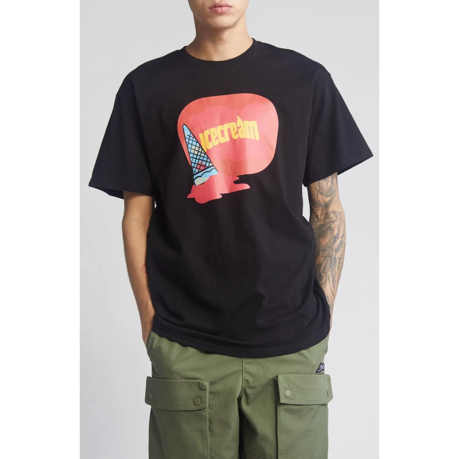 ICECREAM Men Cone Classic SS Tee Black
