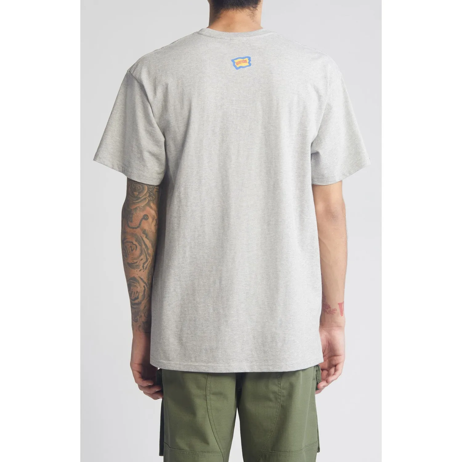 ICECREAM Men Cone Classic SS Tee Heather Grey