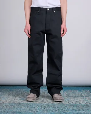 Jil Sander Denim 01 Loose Trouser Jean Black
