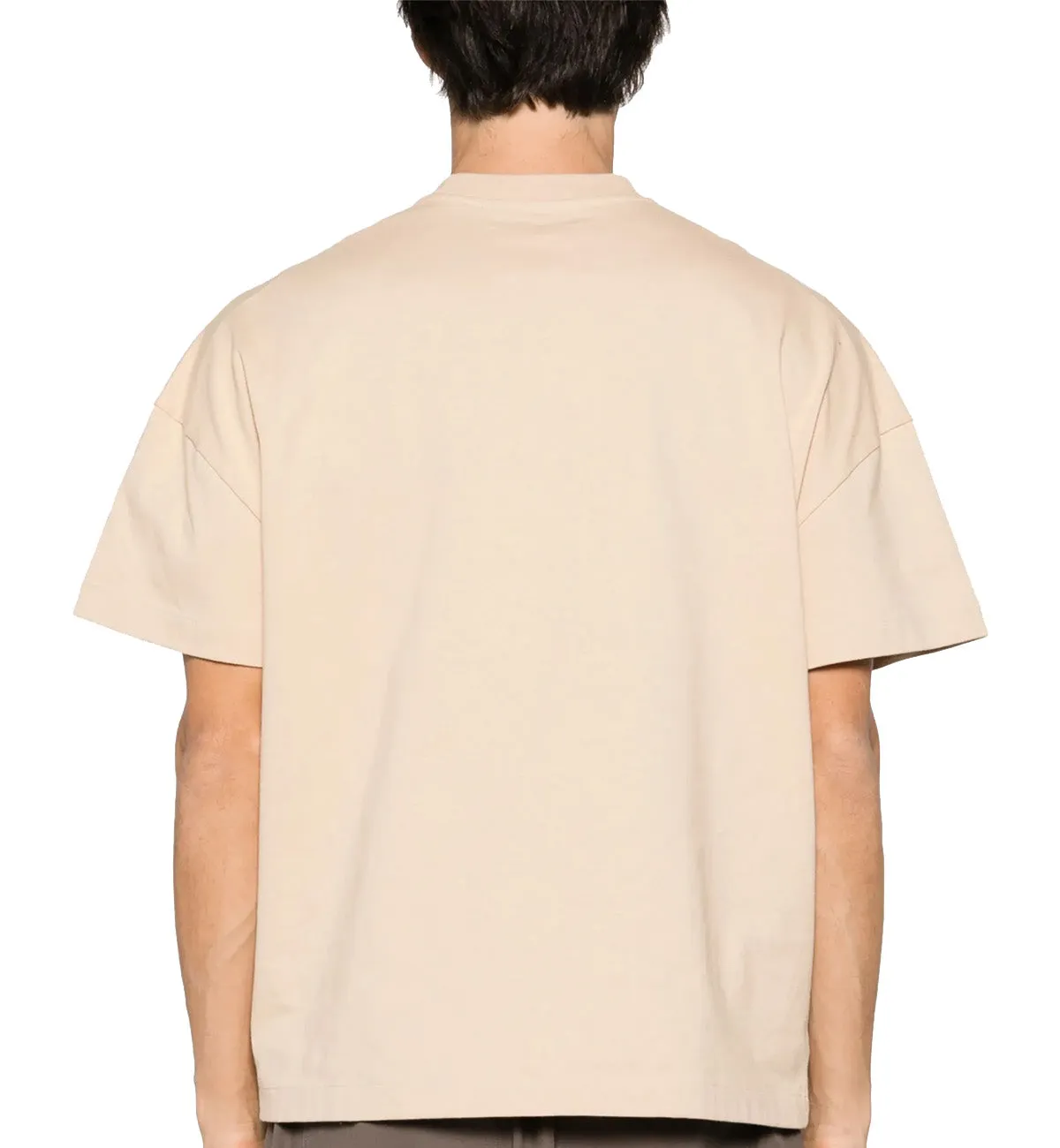 JIL SANDER Logo Printed T-Shirt (Beige)