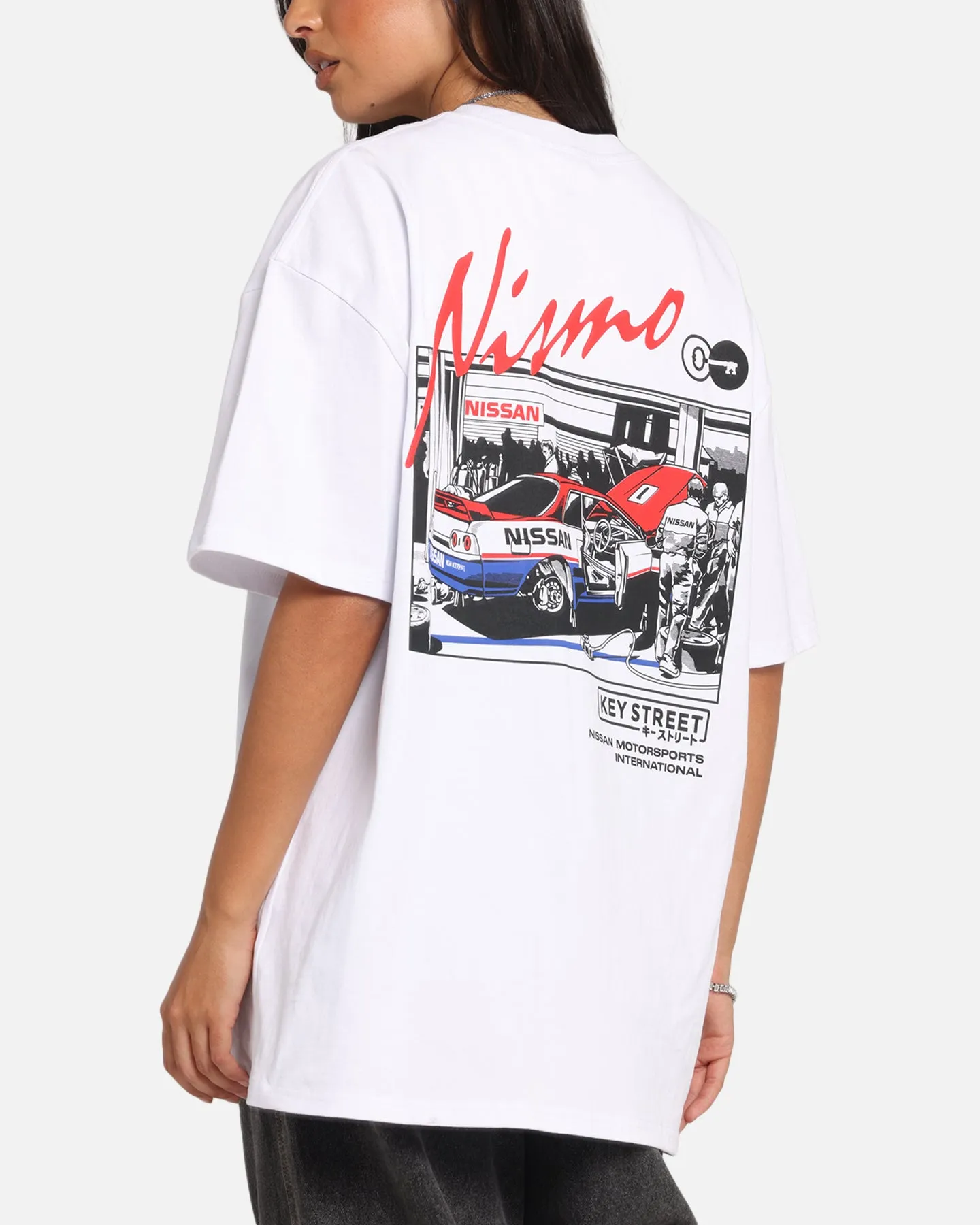 Key Street Bathurst Pits T-Shirt White