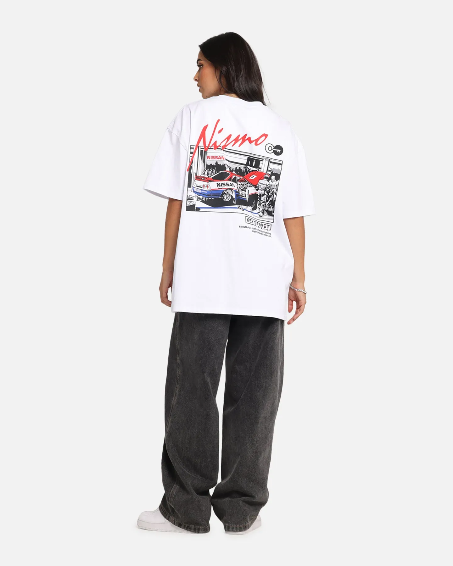 Key Street Bathurst Pits T-Shirt White
