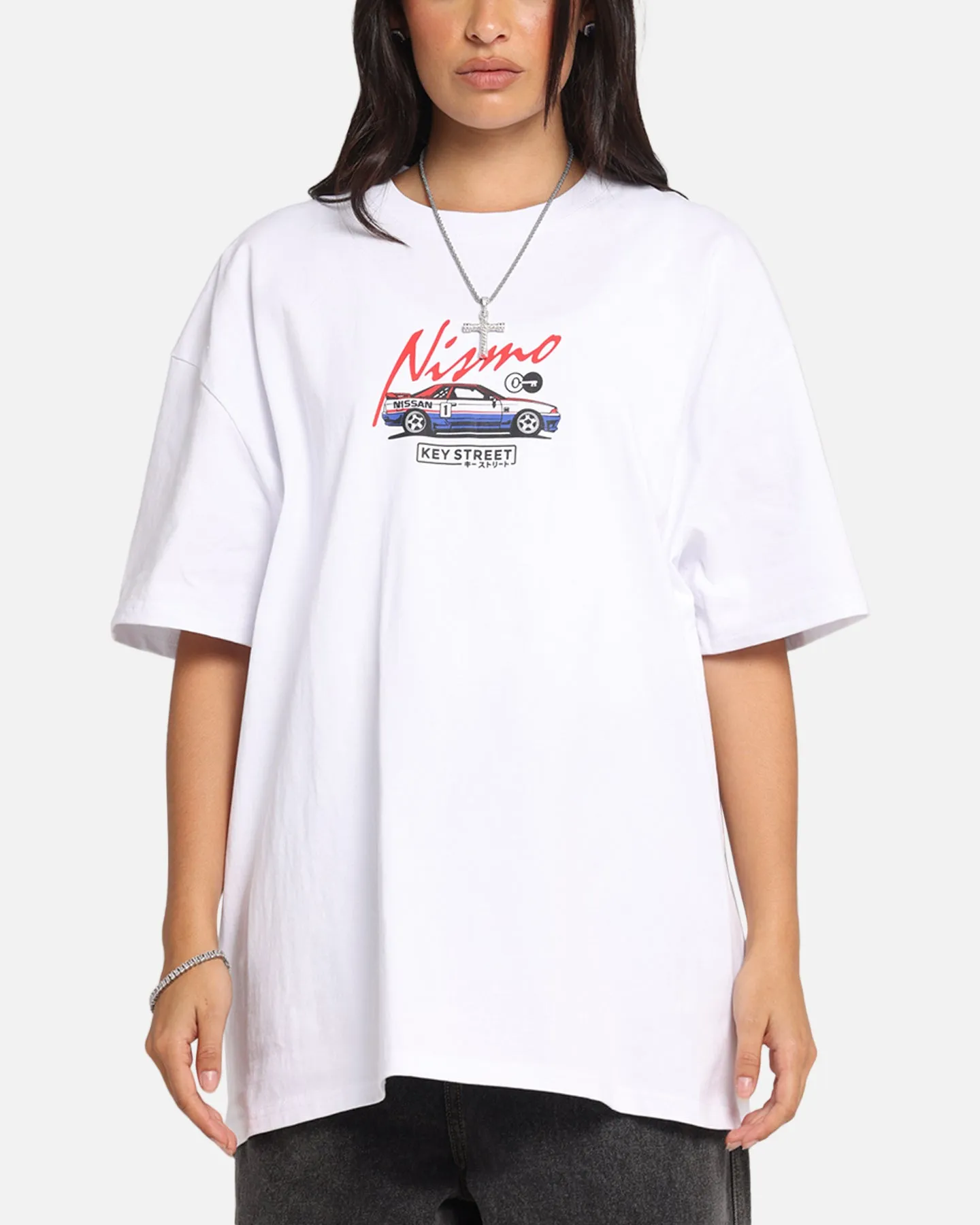Key Street Bathurst Pits T-Shirt White