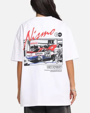Key Street Bathurst Pits T-Shirt White