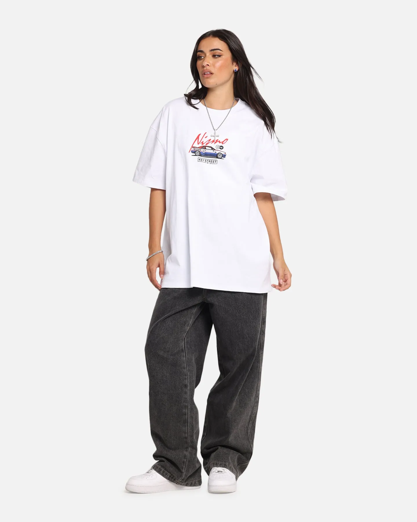 Key Street Bathurst Pits T-Shirt White