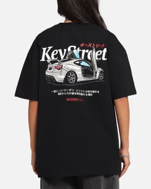 Key Street Control And Chaos T-Shirt Black