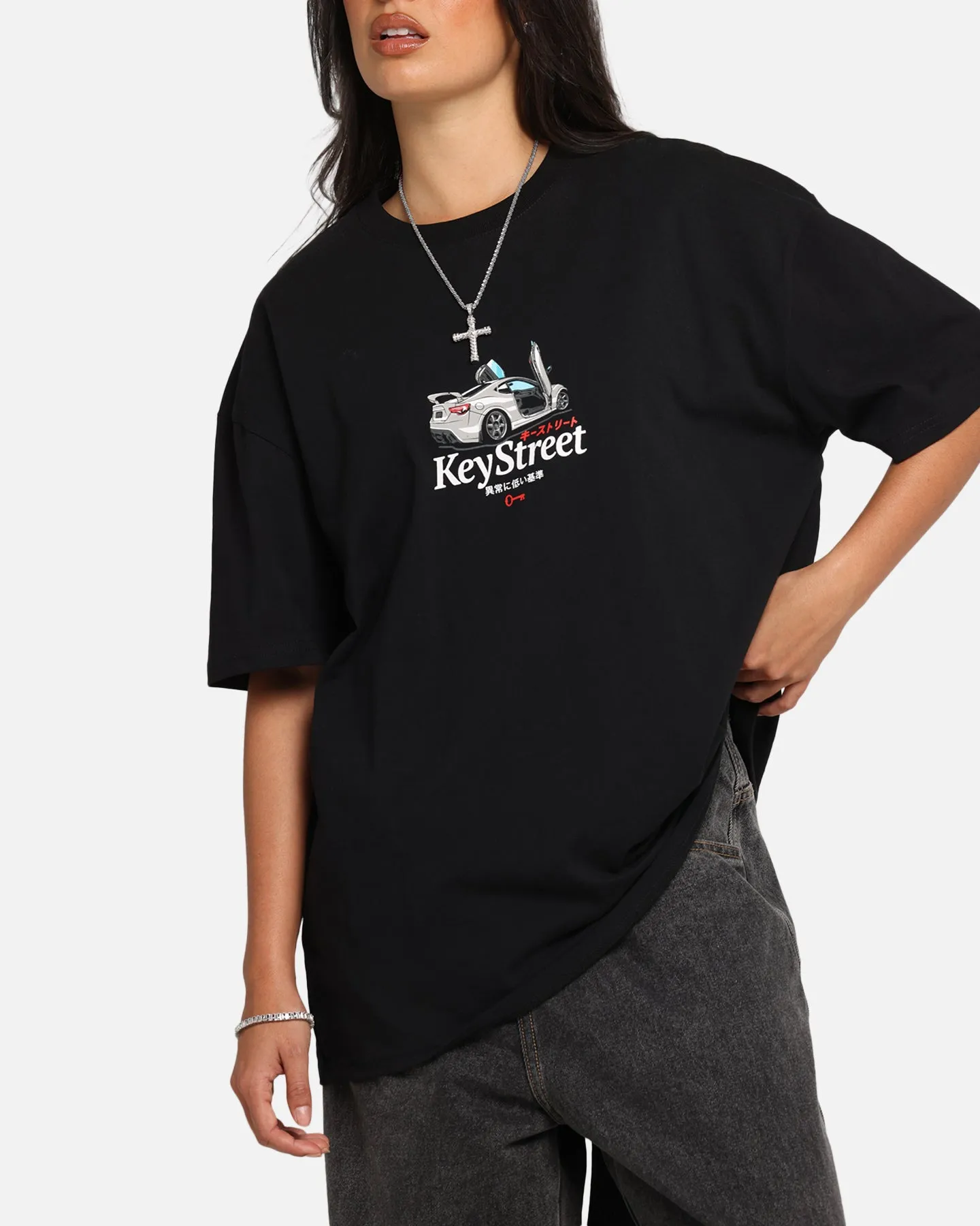 Key Street Control And Chaos T-Shirt Black