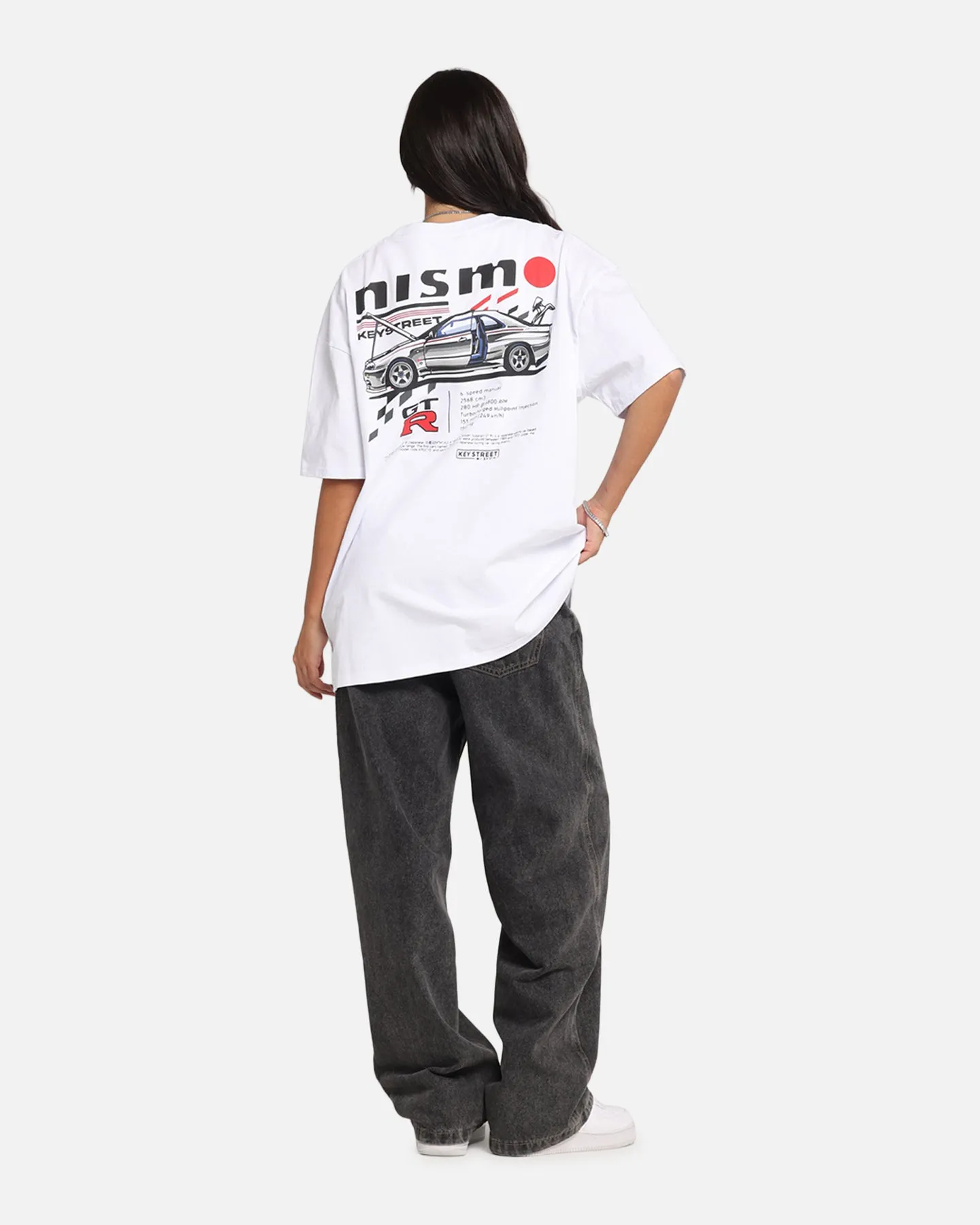 Key Street Nismo R34 GTR T-Shirt White