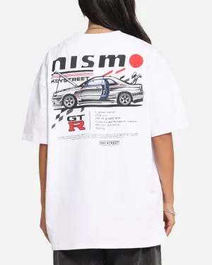 Key Street Nismo R34 GTR T-Shirt White